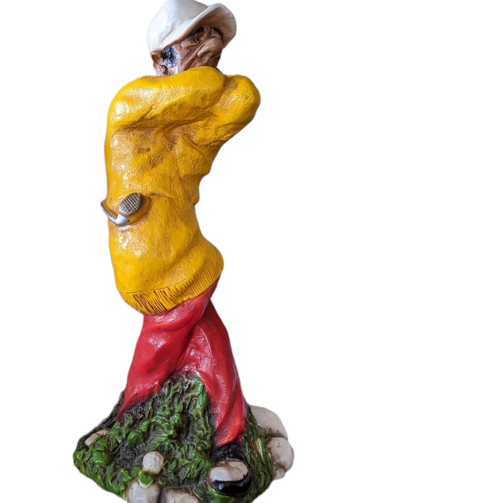 Universal Statuary Chicago Corp. '81 Golfer Vintage MCM